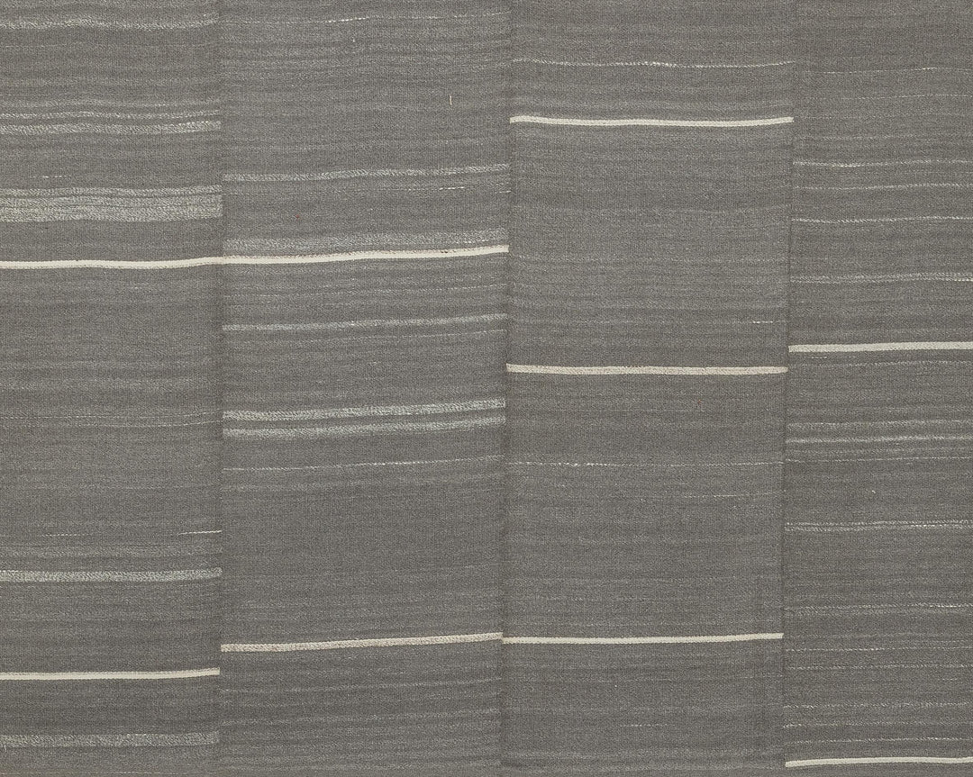Gray Kilim Rug 9' 5" x 12' 10" | No. VR64987