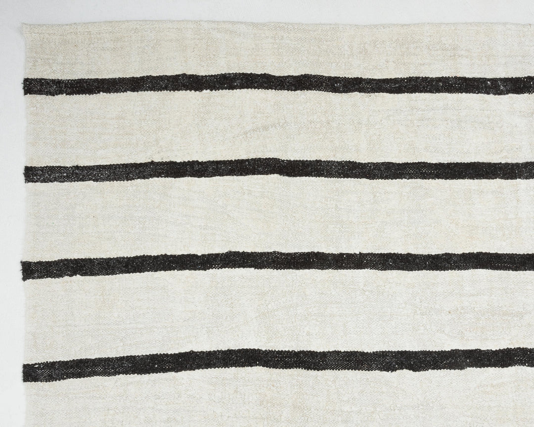 Black Kilim Rug 8' 10" x 11' 6" | No. VR16512