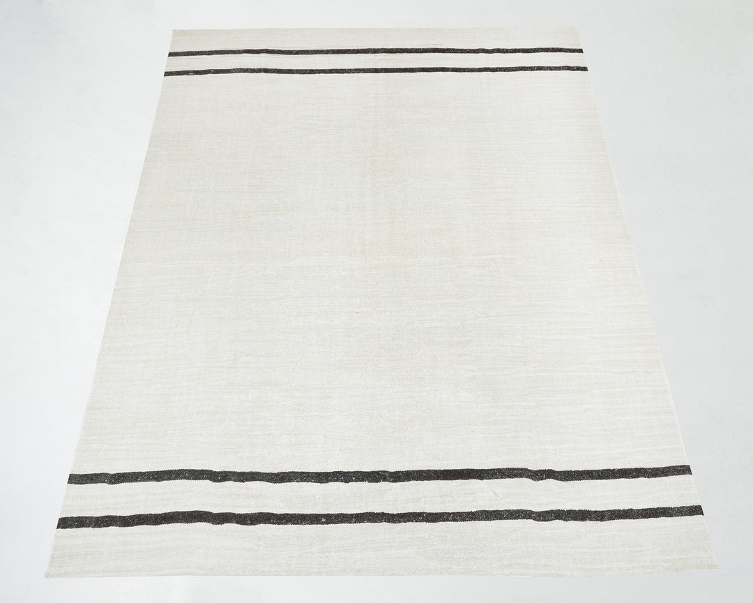 White Kilim Rug 9' x 11' 8" | No. VR69805