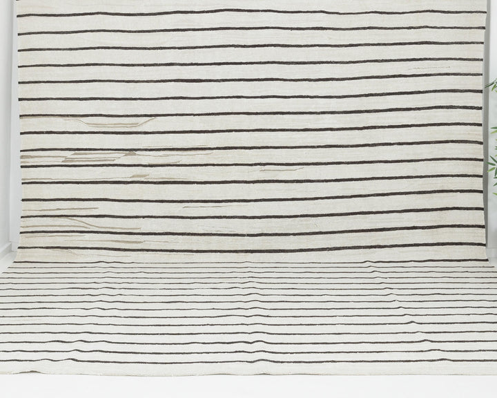 Black Kilim Rug 11' x 12' 6" | No. VR48387