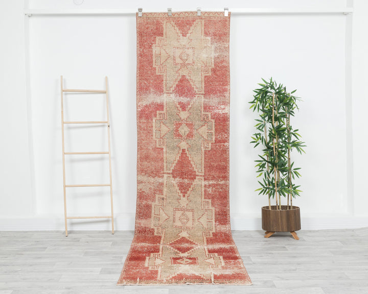 Red Runner Rug 2' 10" x 10' 4" | No. VR69127
