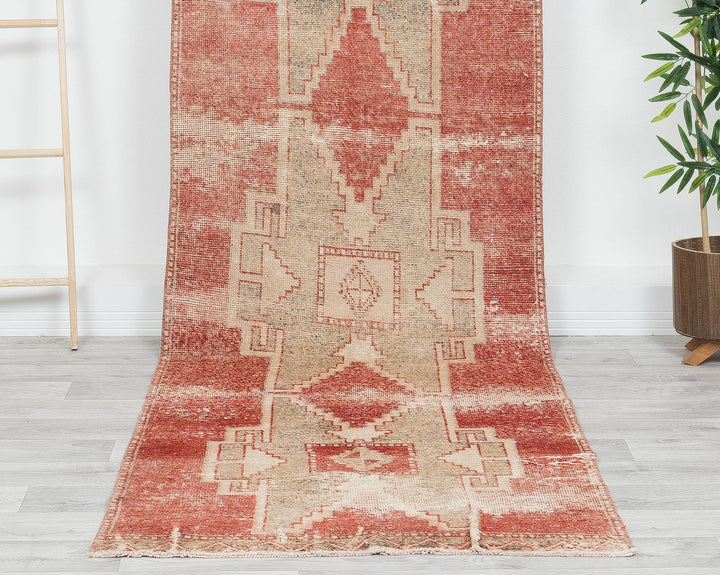 Red Runner Rug 2' 10" x 10' 4" | No. VR69127