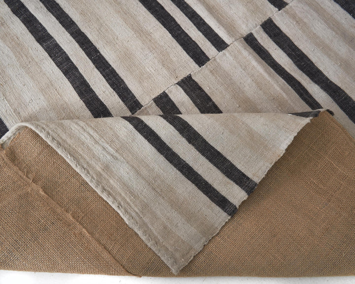 Neutral Kilim Rug 6' 2" x 9' 6" | No. VR18184