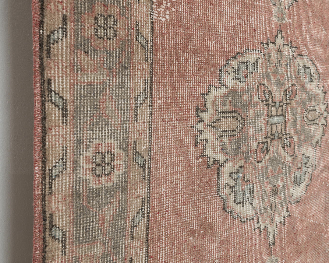 Pink Runner Rug 3' 3" x 11' 6" | No. VR30379