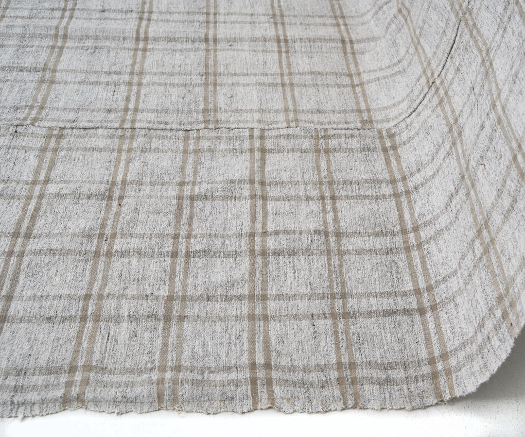 Gray Kilim Rug 5' 10" x 9' 7" | No. VR34696