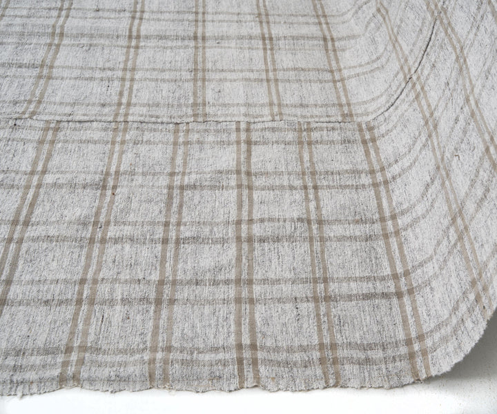Gray Kilim Rug 5' 10" x 9' 7" | No. VR34696