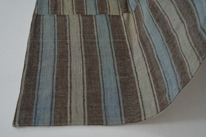 Brown Kilim Rug 5' 10" x 11' 1" | No. VR41155