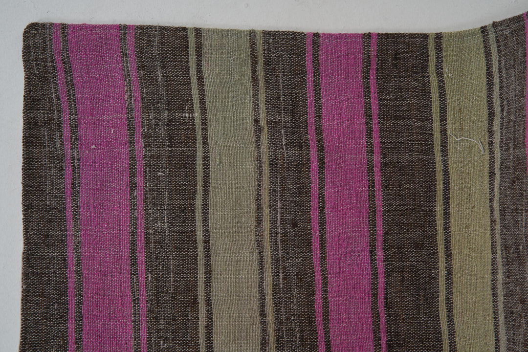 Brown Kilim Rug 5' 10" x 11' 1" | No. VR41155