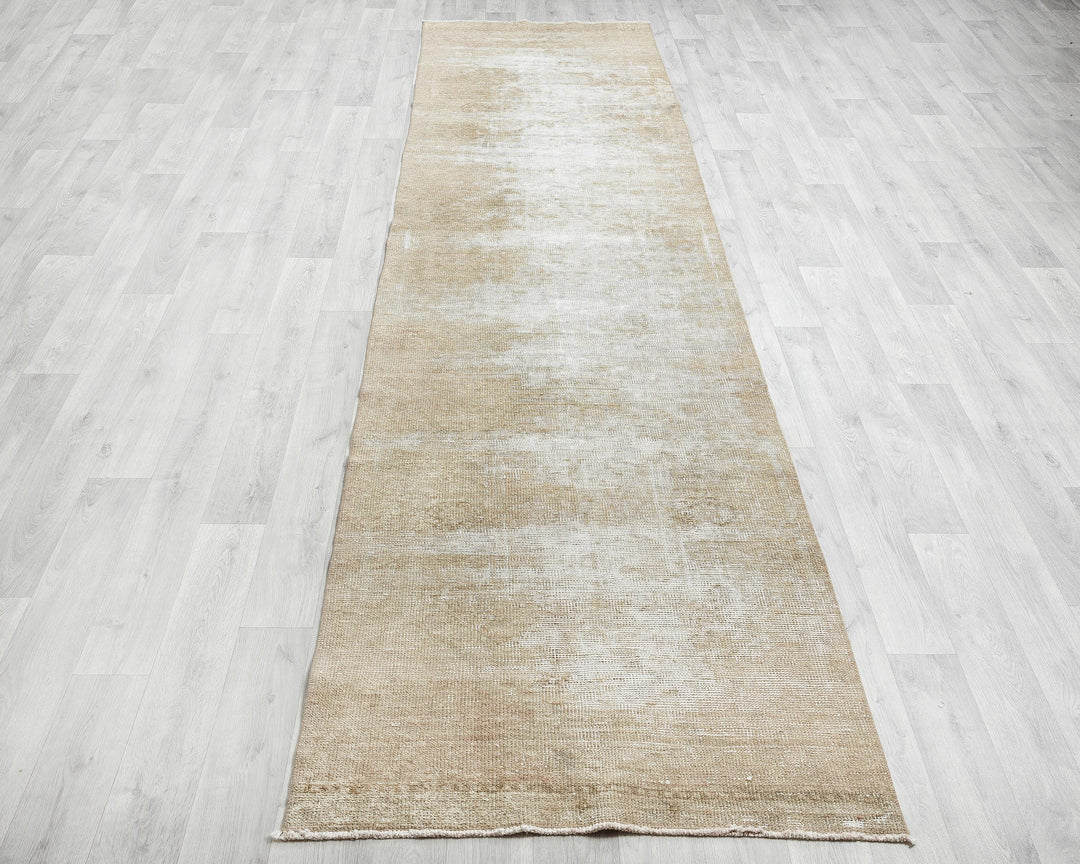 Beige Runner Rug 3' x 11' 6" | No. VR37291