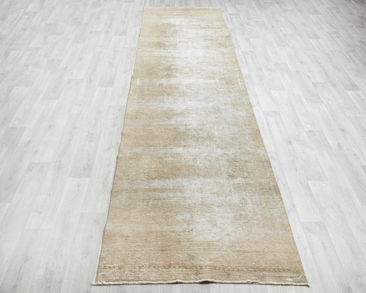 Beige Runner Rug 3' x 11' 6" | No. VR37291