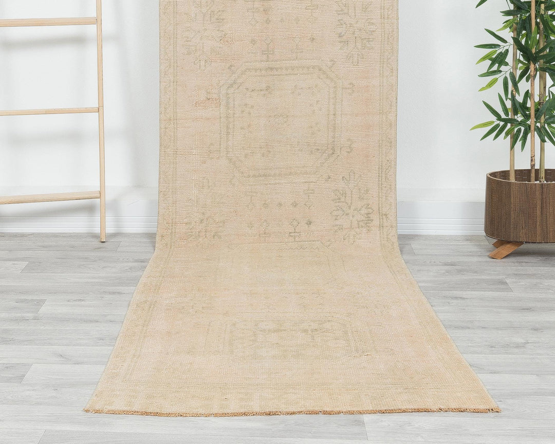 Beige Runner Rug 2' 8" x 10' 11" | No. VR54133