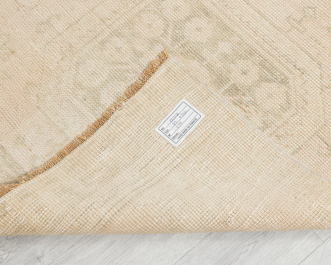 Beige Runner Rug 2' 8" x 10' 11" | No. VR54133