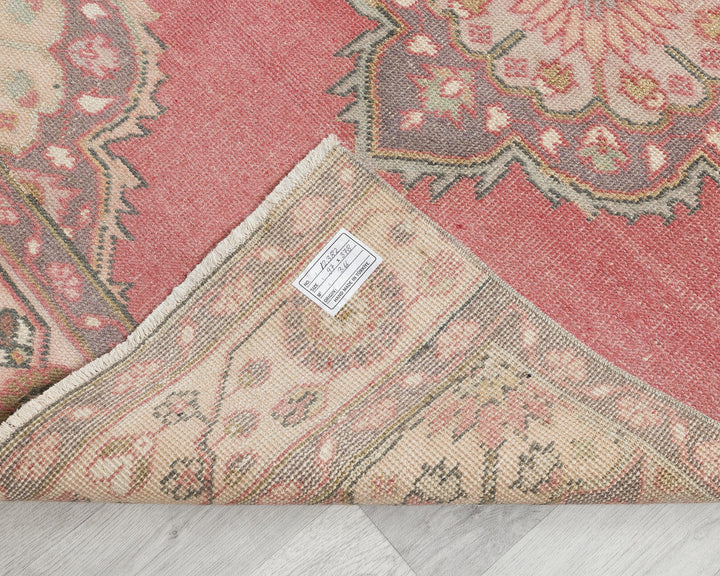 Pink Runner Rug 3' 2" x 12' 5" | No. VR65165