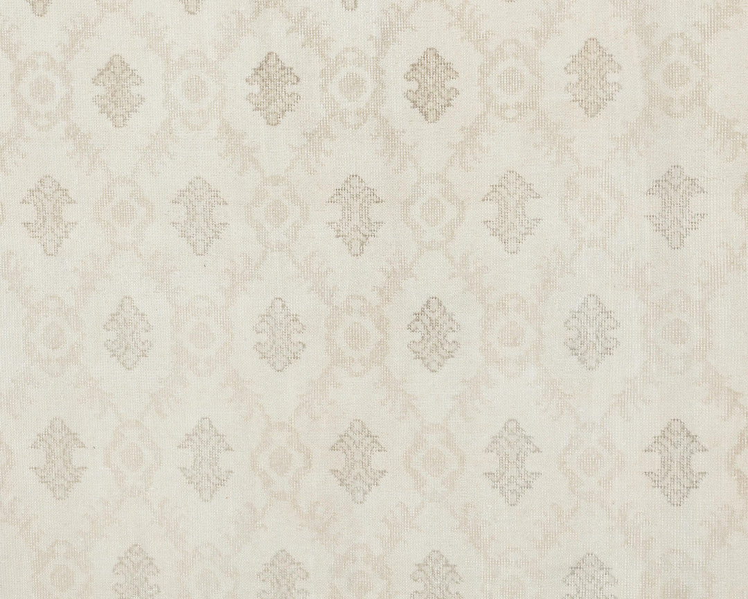 Neutral Oushak Rug 3' 8" x 9' | No. VR14799