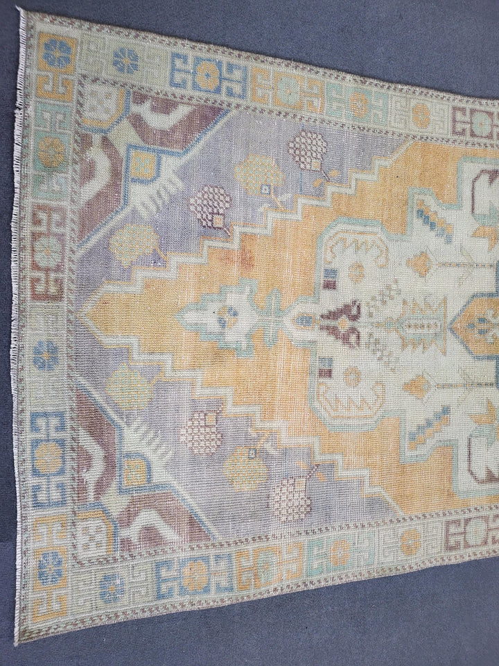 Turkish Oushak Rug 4' x 8' 4" Hand-Knotted view