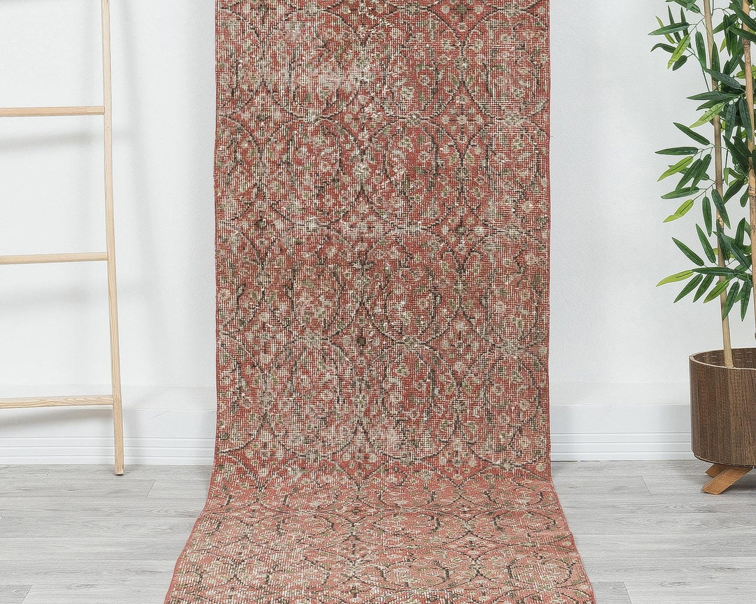 Orange Runner Rug 2' 4" x 11' 1" | No. VR53190