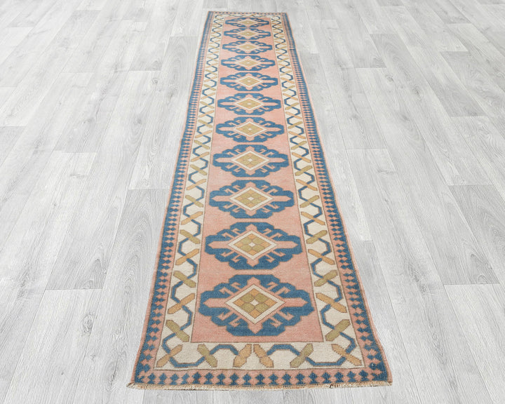Pink Runner Rug 2' 6" x 12' 10" | No. VR76106