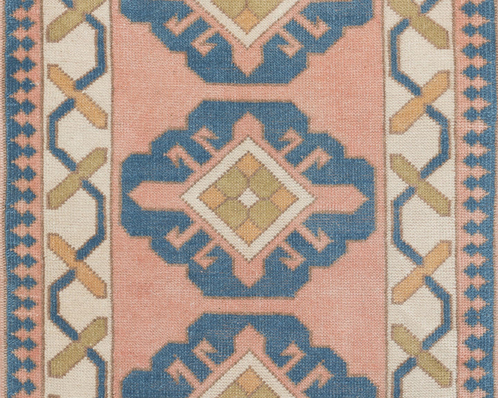 Pink Runner Rug 2' 6" x 12' 10" | No. VR76106
