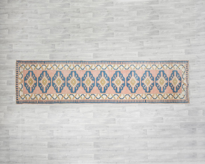 Pink Runner Rug 2' 6" x 12' 10" | No. VR76106
