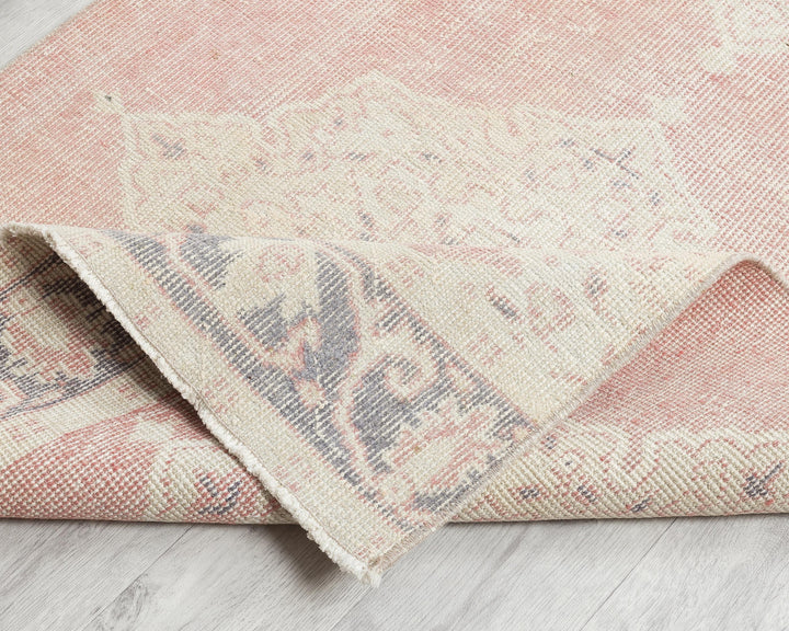Pink Runner Rug 11' 6" x 2' 11" | No. VR49630