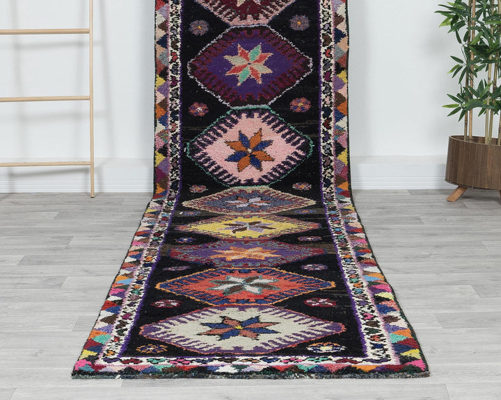 Rust Runner Rug 13' 1" x 2' 9" | No. VR49230