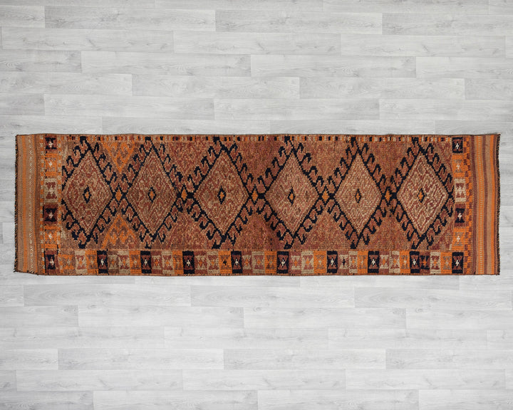 Rust Runner Rug 3' x 10' | No. VR46718