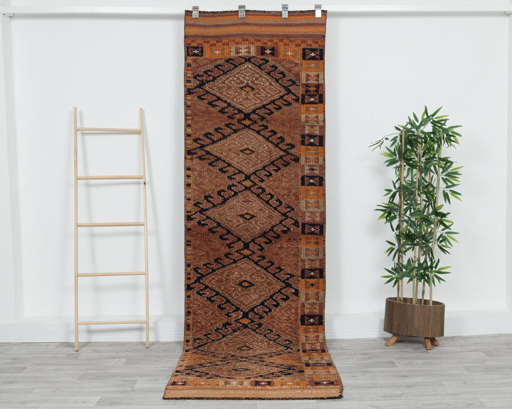 Rust Runner Rug 3' x 10' | No. VR46718