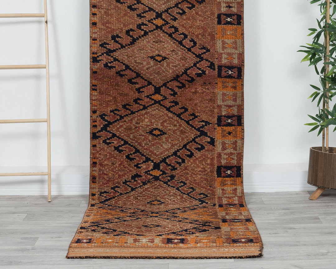 Rust Runner Rug 3' x 10' | No. VR46718