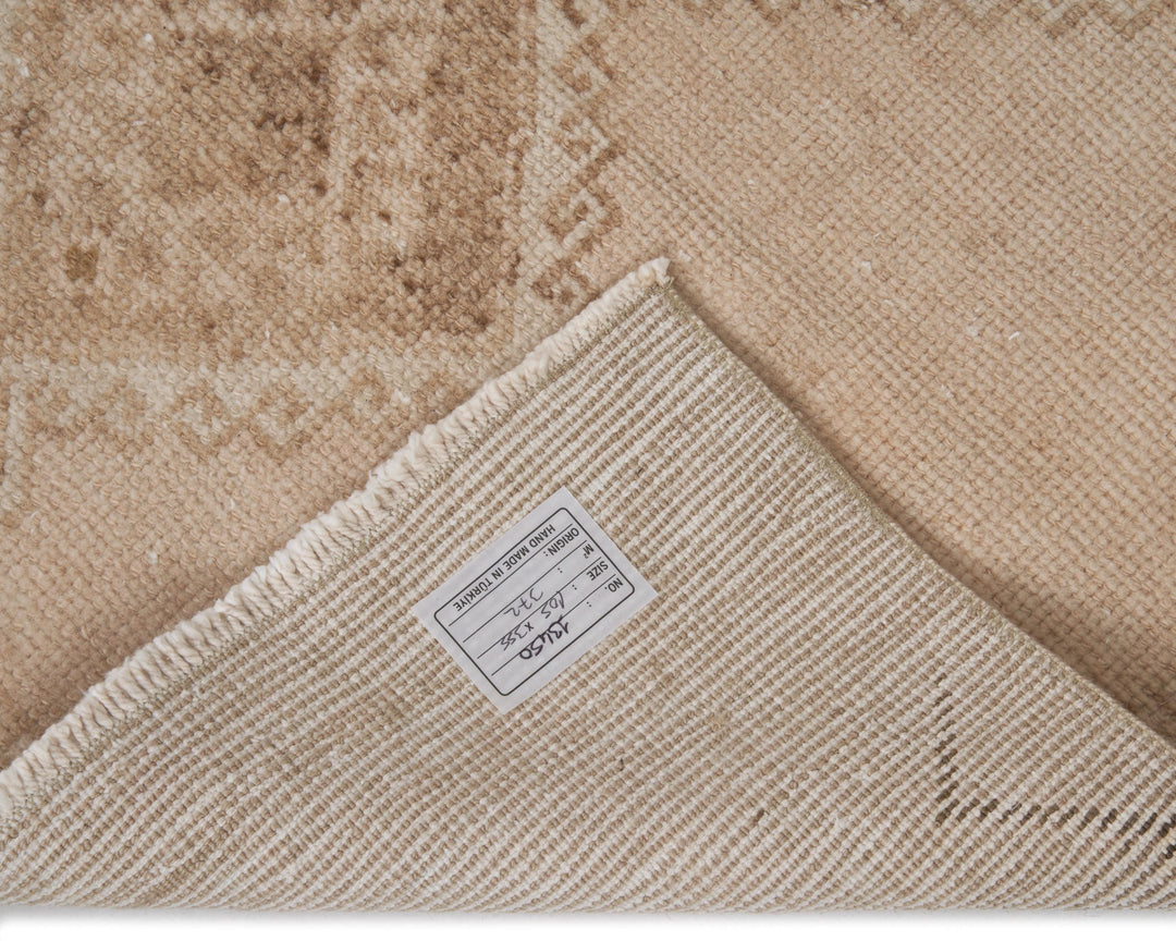 Beige Runner Rug 3' 5" x 11' 7" | No. VR30742