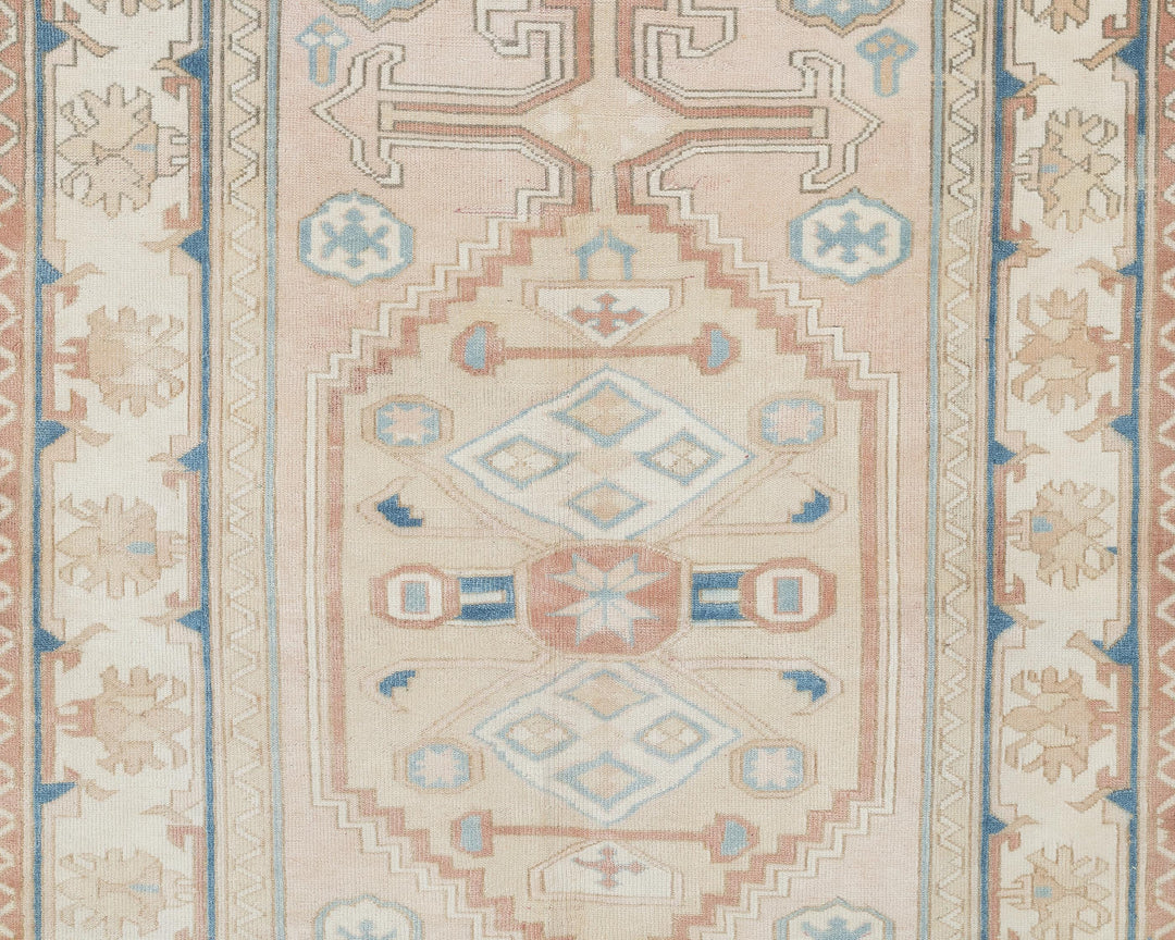 Beige Oushak Rug 5' 1" x 7' 8" | No. VR39824