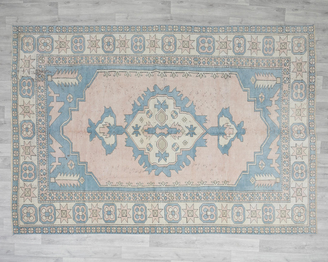 Oushak Rug 6' 7" x 9' | No. VR45274