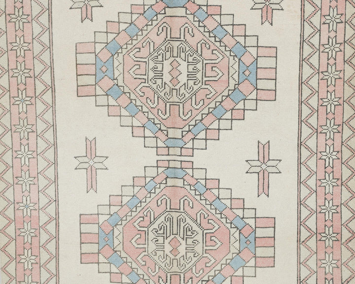 Pastel Oushak Rug 8' 8" x 5' 1" | No. VR50337