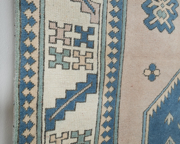 Neutral Oushak Rug 9' 2" x 6' 1" | No. VR94700