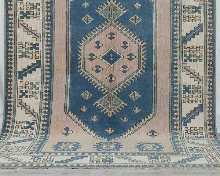 Neutral Oushak Rug 9' 2" x 6' 1" | No. VR94700