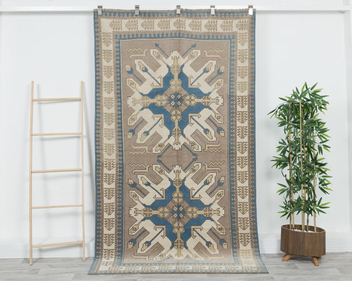 Muted Oushak Rug 8' 4" x 6' 5" | No. VR10531