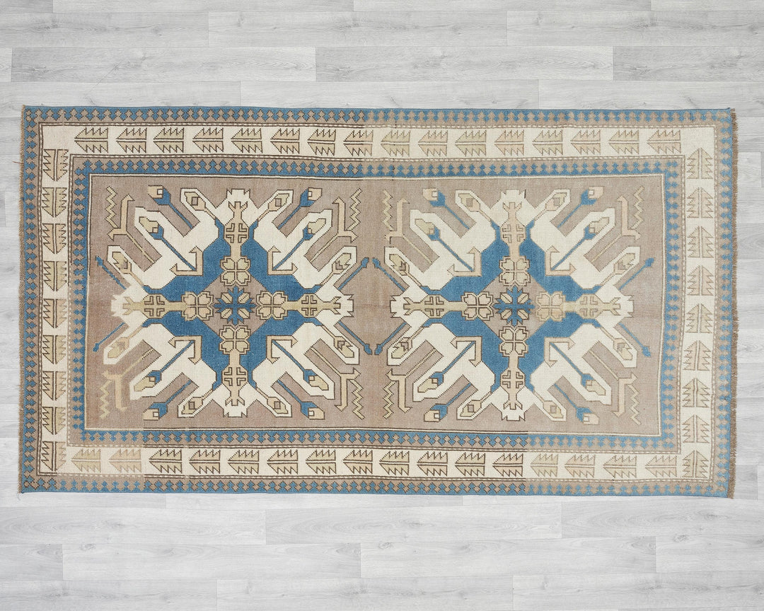 Muted Oushak Rug 8' 4" x 6' 5" | No. VR10531