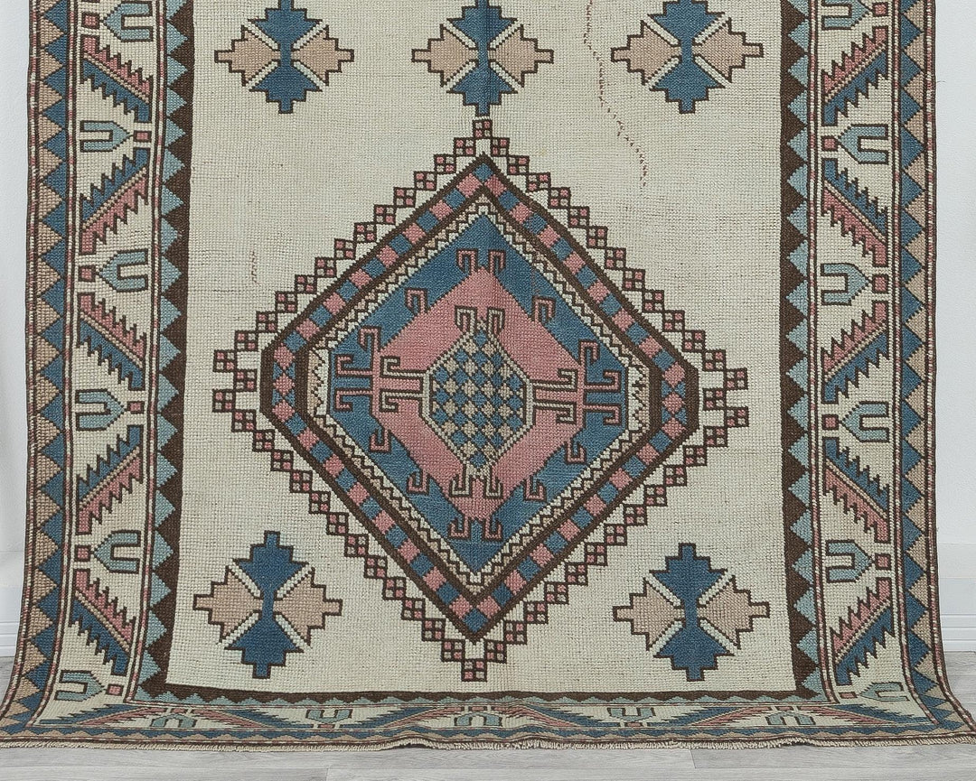 Rust Oushak Rug 7' 7" x 4' 9" | No. VR27674