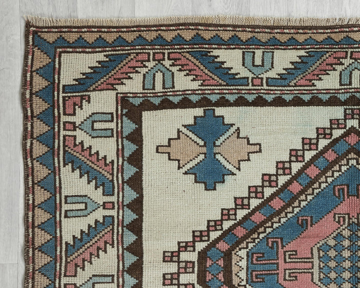 Rust Oushak Rug 7' 7" x 4' 9" | No. VR27674