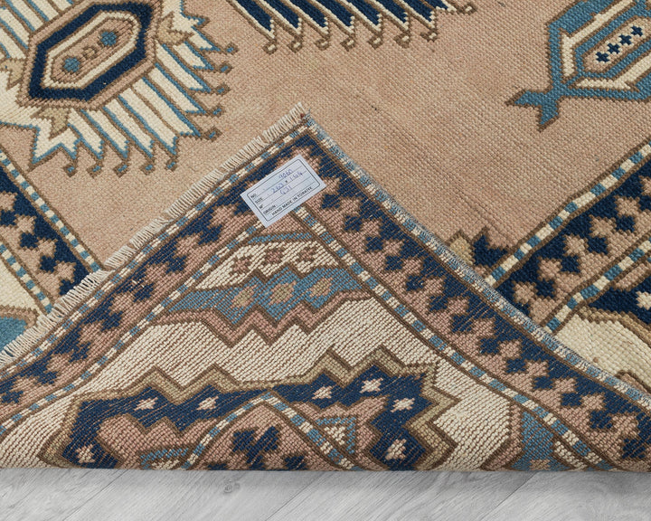 Neutral Oushak Rug 5' 5" x 8' 7" | No. VR95585