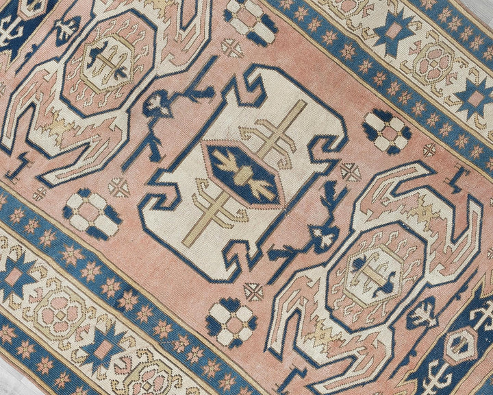Neutral Oushak Rug 6' 7" x 8' 6" | No. VR16161