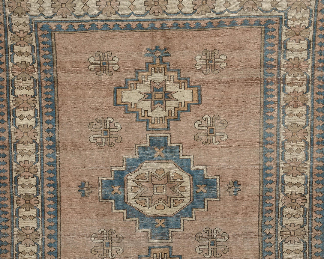 Neutral Oushak Rug 6' 2" x 8' 2" | No. VR57618