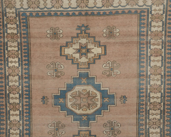 Neutral Oushak Rug 6' 2" x 8' 2" | No. VR57618