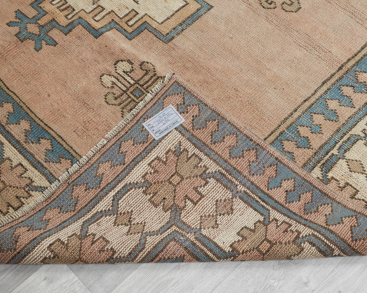 Neutral Oushak Rug 6' 2" x 8' 2" | No. VR57618