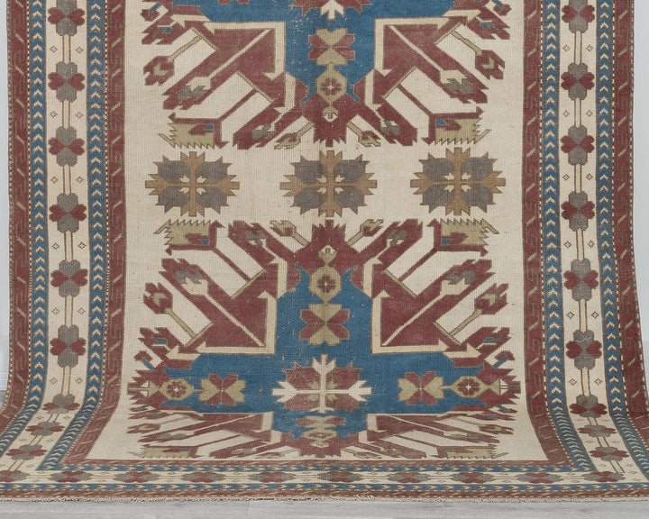 Vintage Turkish Rug 6' 4" x 9' 2" | No. VR12485