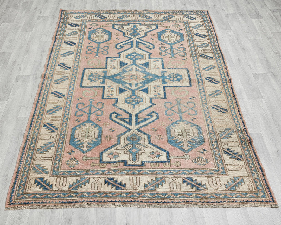 Oushak Rug 5' 1" x 7' 8" | No. VR80870