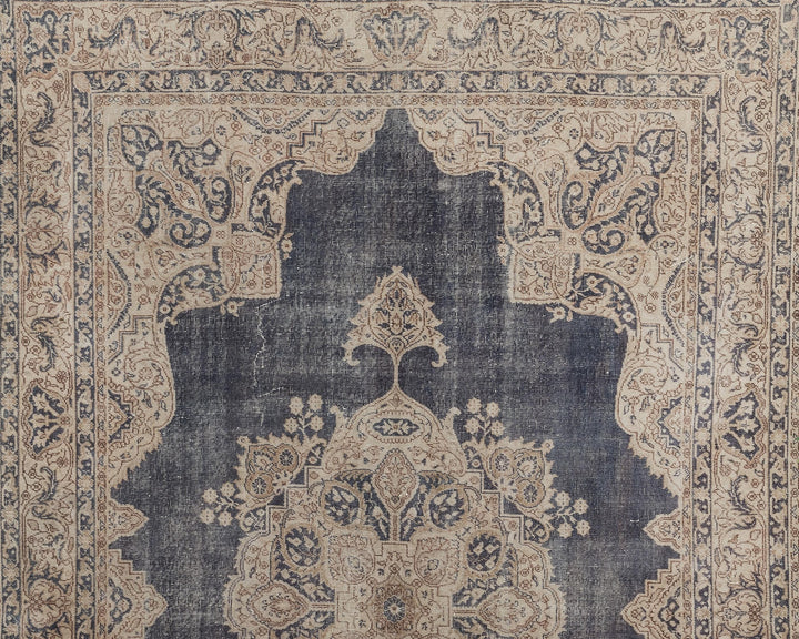 Blue Oushak Rug 7' 6" x 10' 8" | No. VR81468