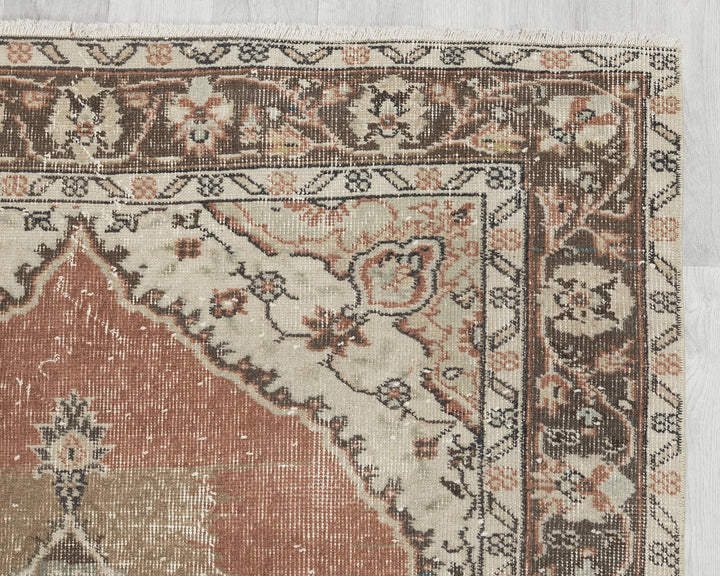 Oushak Rug 7' 10" x 4' 5" | No. VR35457