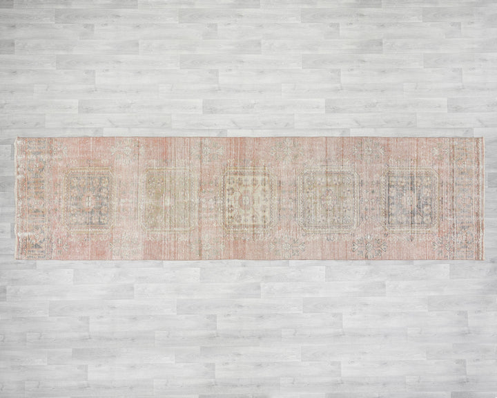 Faded Runner Rug 3' 4" x 12' 4" | No. VR77150