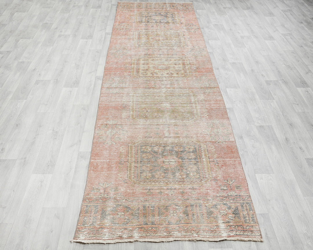 Faded Runner Rug 3' 4" x 12' 4" | No. VR77150