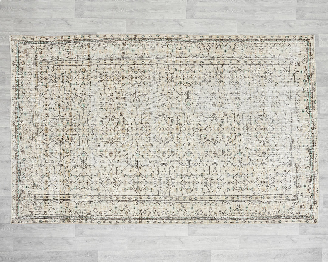 Oushak Rug 5' 8" x 9' | No. VR14247